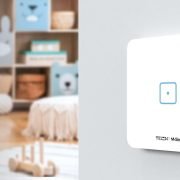 Vienpolis stiklinis sensorinis jungiklis WS-01