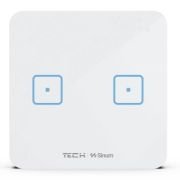 Dviejų laukų stiklinis jutiklinis jungiklis WS-02